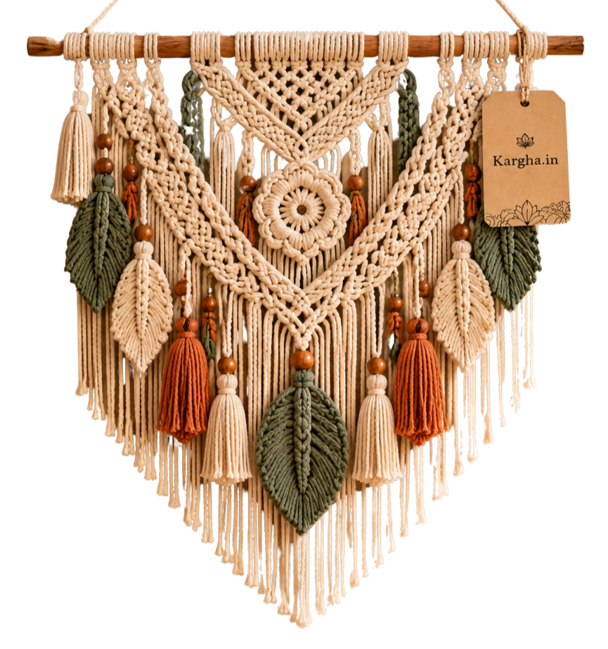 Macramé wall hangings